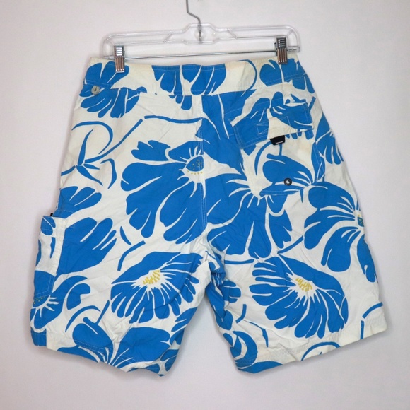 [3 for $15] J. Crew The Original Longboard Floral Board Shorts Retro Vintage VTG - Picture 4 of 6